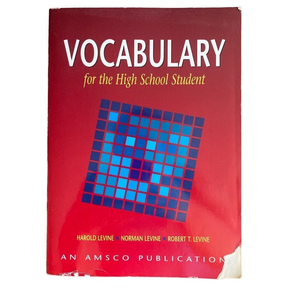 Vocabulary‎ for the High School Student by  Harold Levine